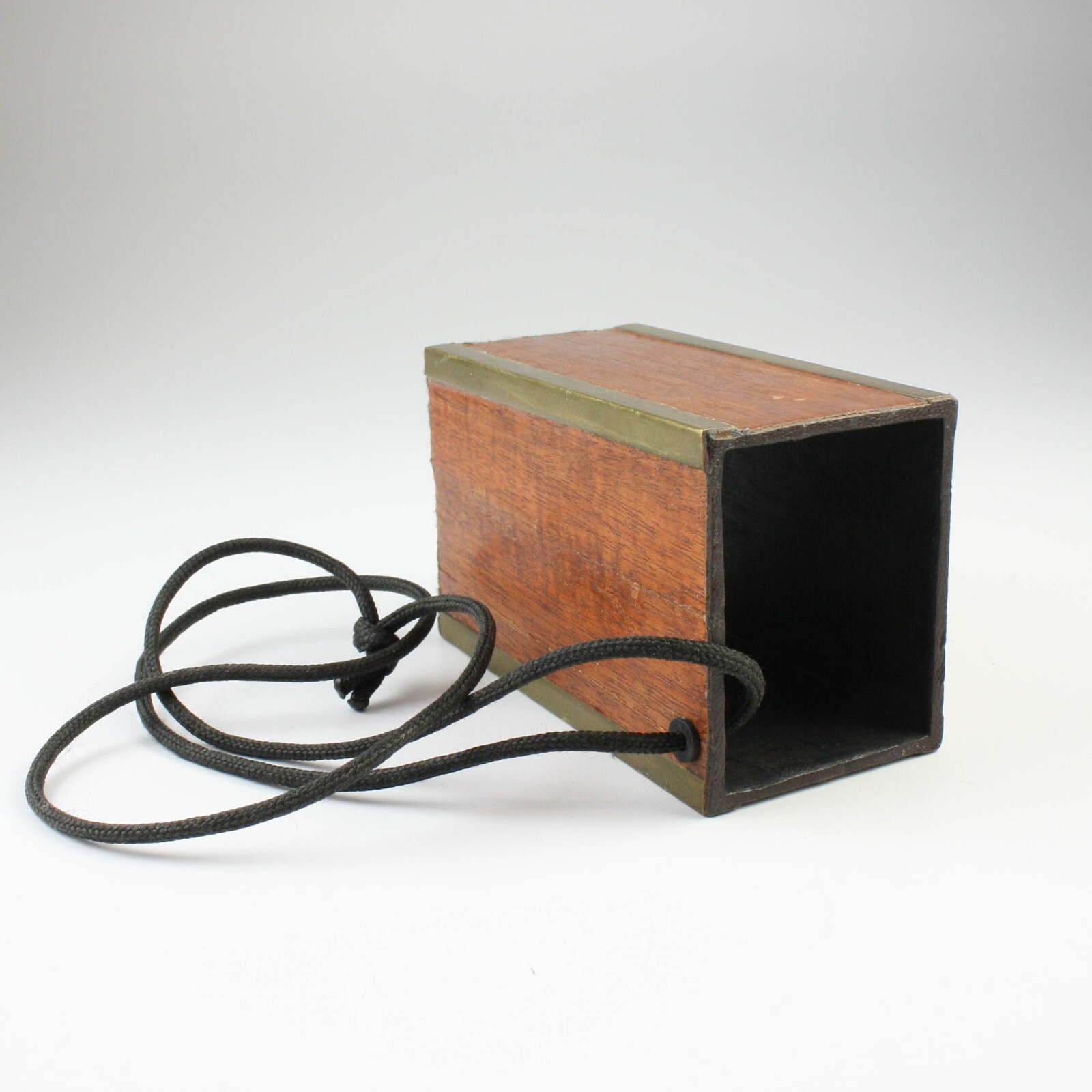 Wood + Brass - Custom Made View Camera Focusing Shade Viewer - On Cord