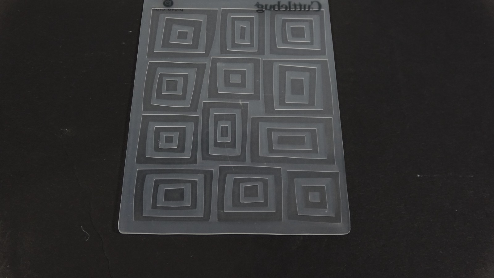 Cuttlebug Provo Craft Embossing Folder Traffic Jam
