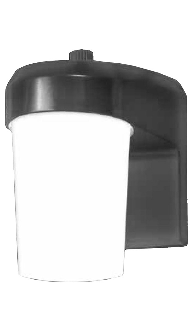 Entry and Patio Light, 120 V, 11 W, LED Lamp, 652 Lumens Lumens, 5000 K Color Te