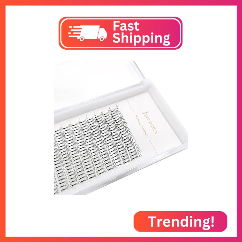 Soft Natural Premade Volume 2D Fans Eyelash Extension 0.10 Thickness 8-14mm Hand