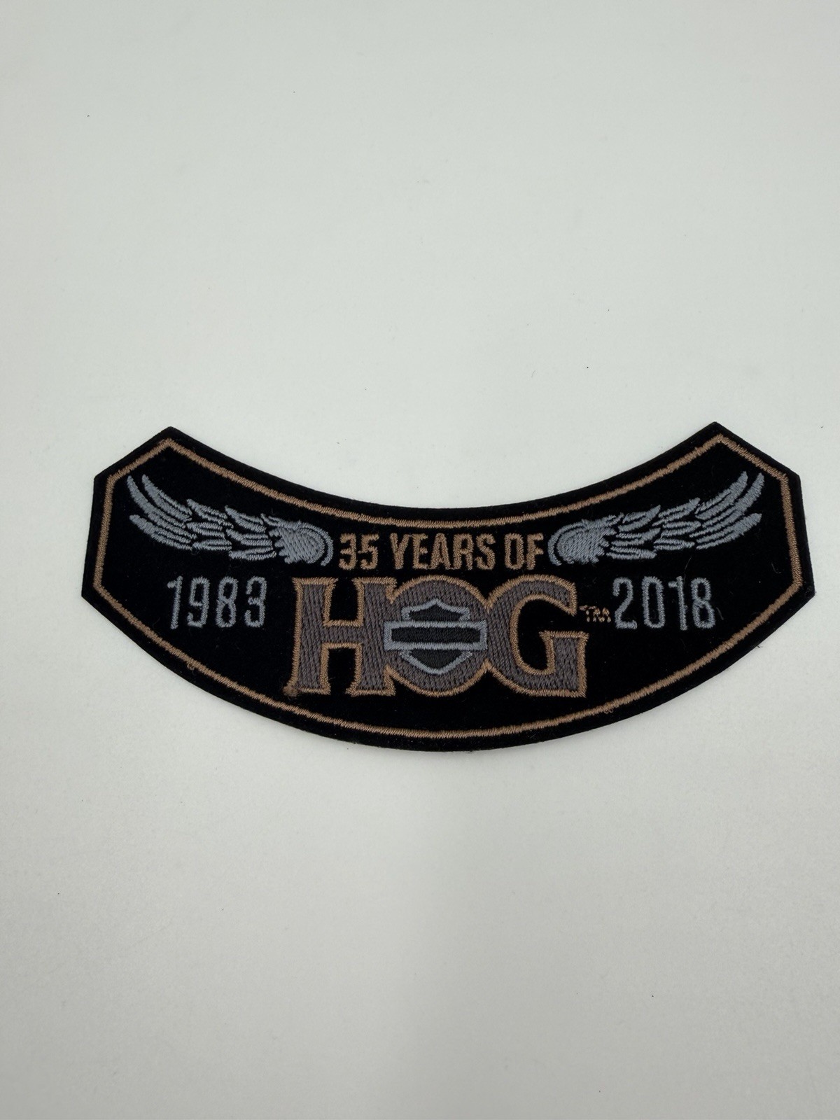 2018 HOG Membership Patch HARLEY DAVIDSON OWNERS GROUP rocker HD MC life