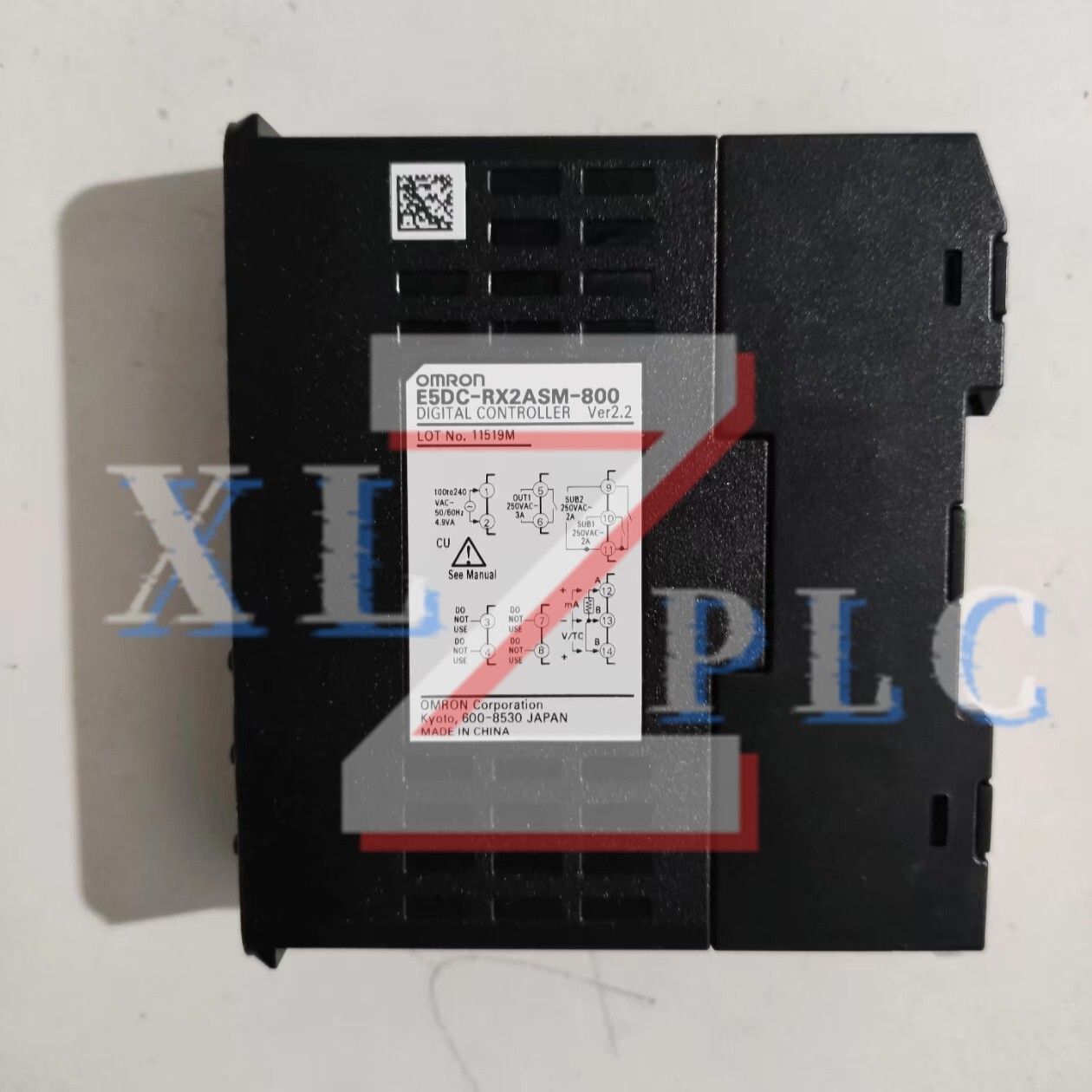 1PCS New Omron E5DC-RX2ASM-800 100-240VAC Temperature Controller In Box*