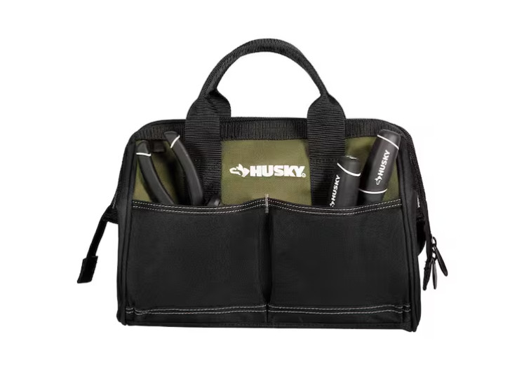 Army Green 12 In. Tool Bag