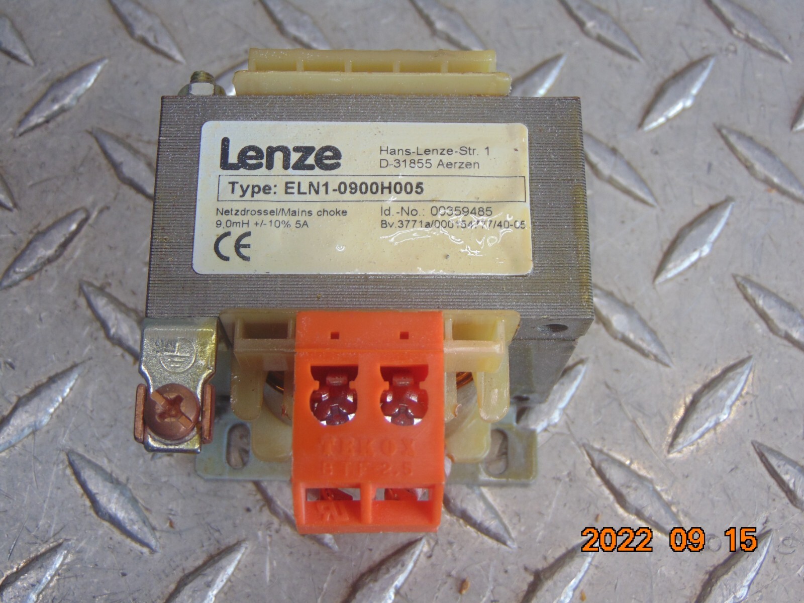 LENZE ELN1-0900H005 MAINS CHOKE - FREE SHIPPING