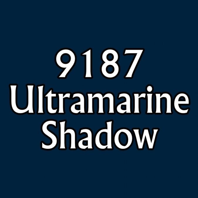 ULTRAMARINE SHADOW Reaper Miniatures Master Series Paints REM09187 (0.5 oz)
