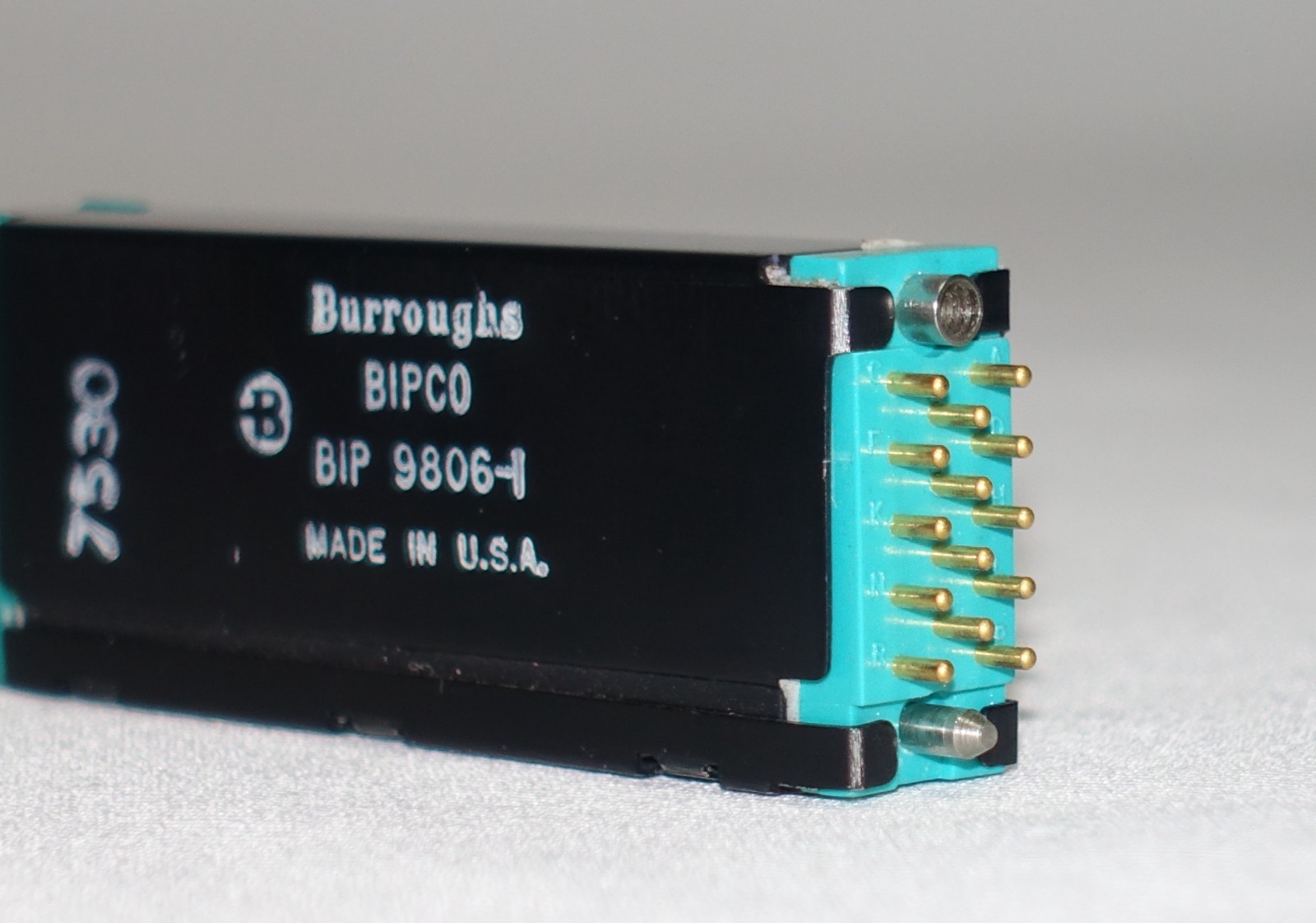 Vintage Burroughs BIPCO BIP 9806-1 Nixie Tube Decoder Driver Module USA