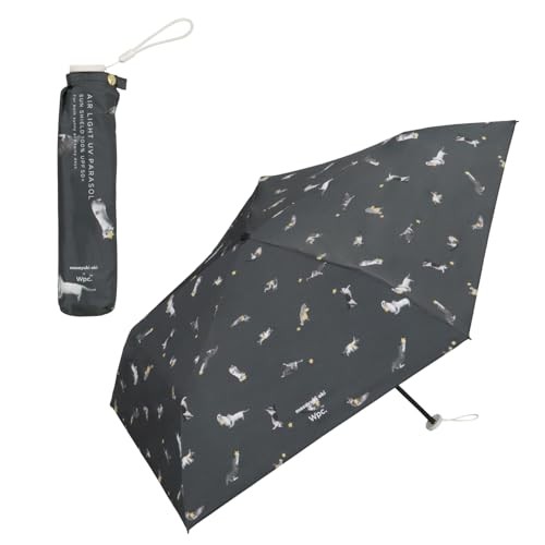 Oki Masayuki x Wpc. Sun Rain Umbrella UV Cut 99.9% Black Cats
