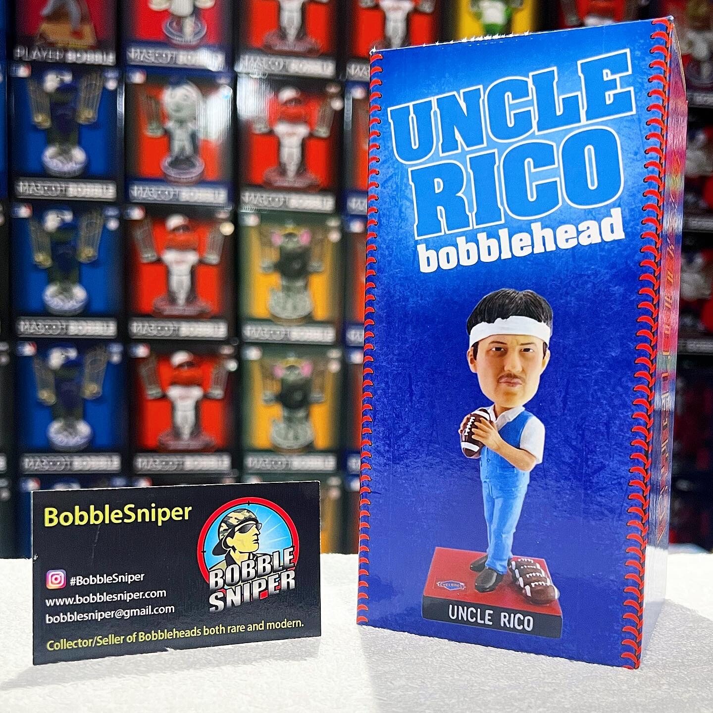 UNCLE RICO Napoleon Dynamite Movie Brooklyn Cyclones SGA Exclusive Bobblehead