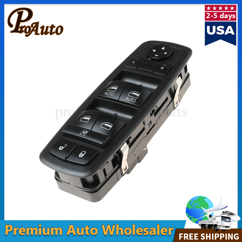 Master Power Window Control Switch Driver Side For 11-14 Chrylser Dodge Charger
