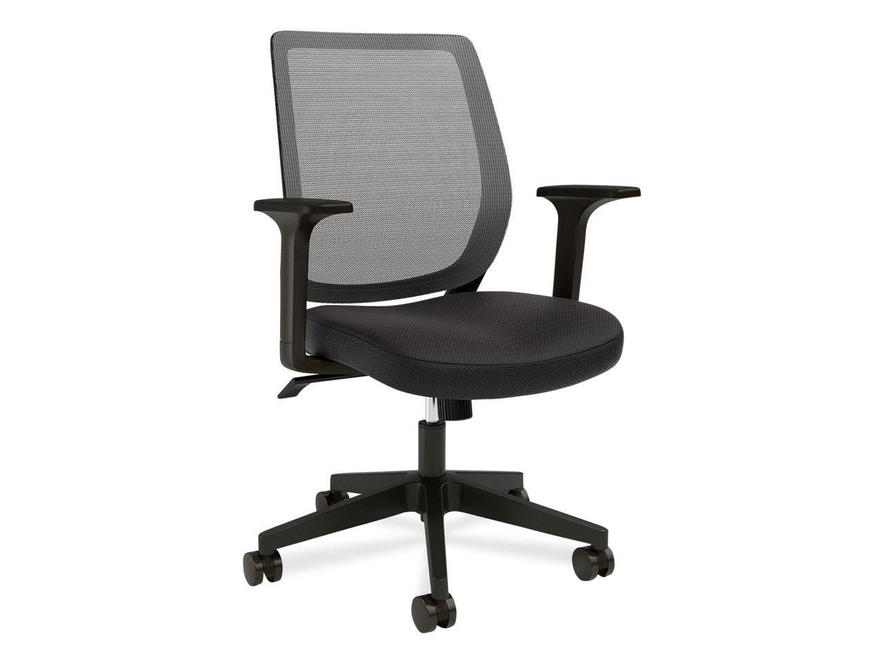 Alera Wessex Ergonomic Fabric Mesh Swivel Task Chair - Supports Up to 275lbs - 1