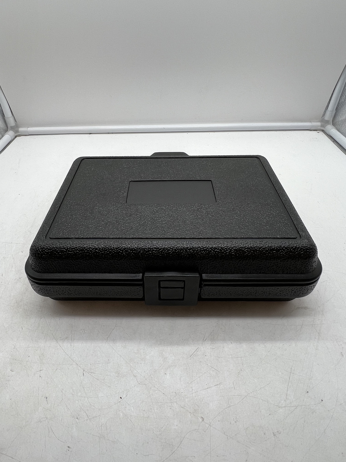 Small Hard Case with Foam Tool Storage Container Plastic Box Travel 9.5'' X 7"