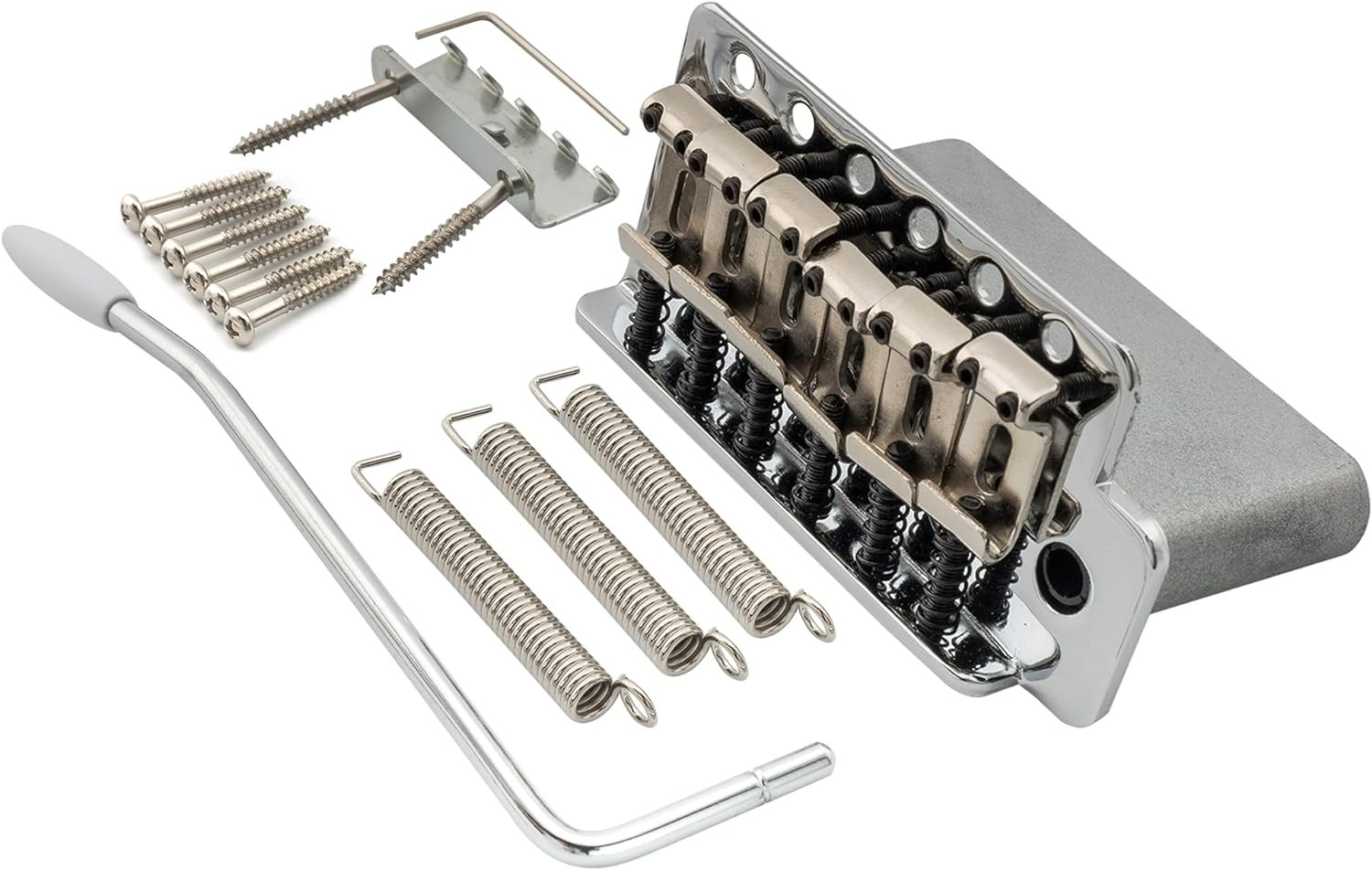 Wilkinson WOV01 52.5Mm (2-1/16 Inch) Vintage ST Guitar Tremolo Bridge 6-Screw As