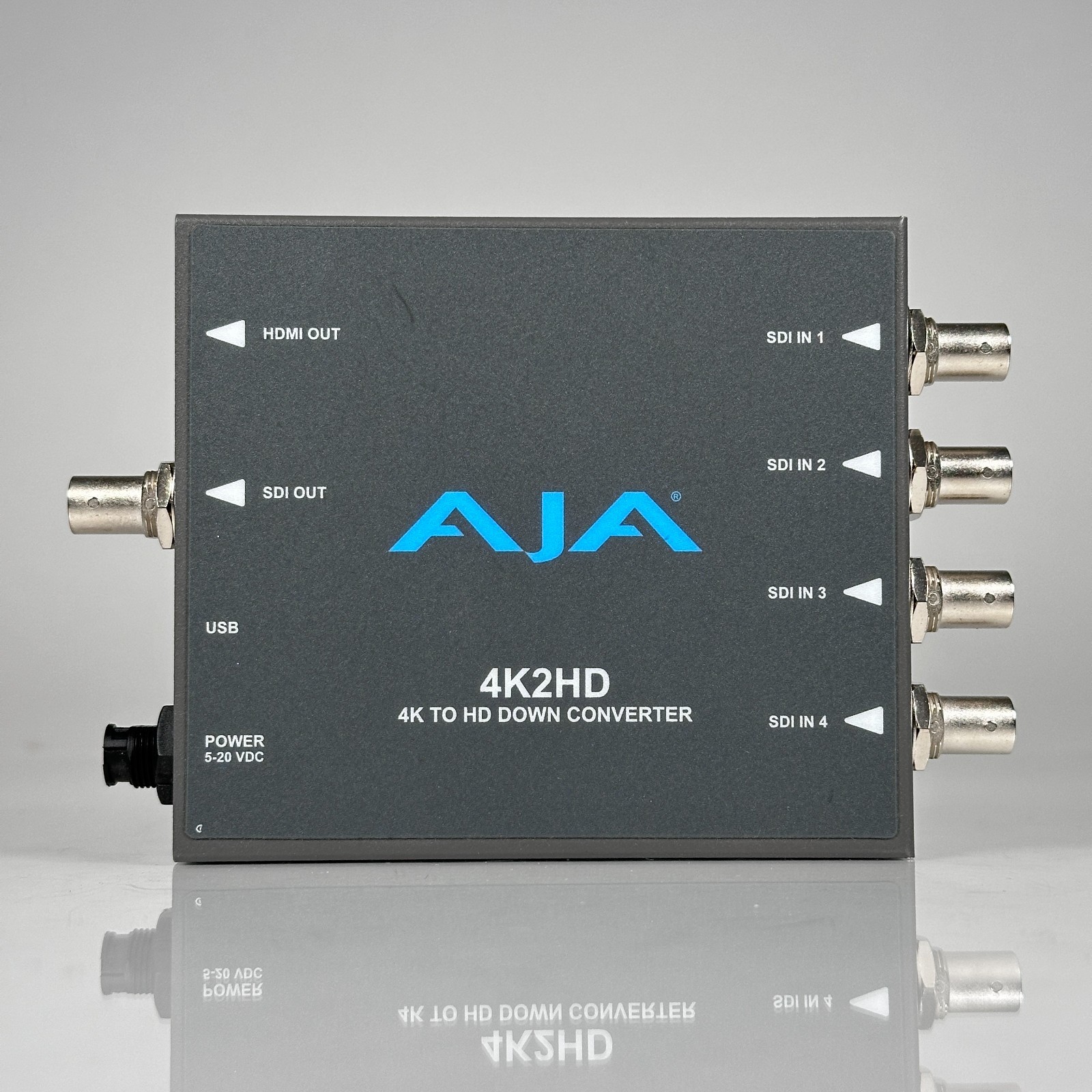 AJA 4K2HD 4K to HD Down Converter (No Power Supply)