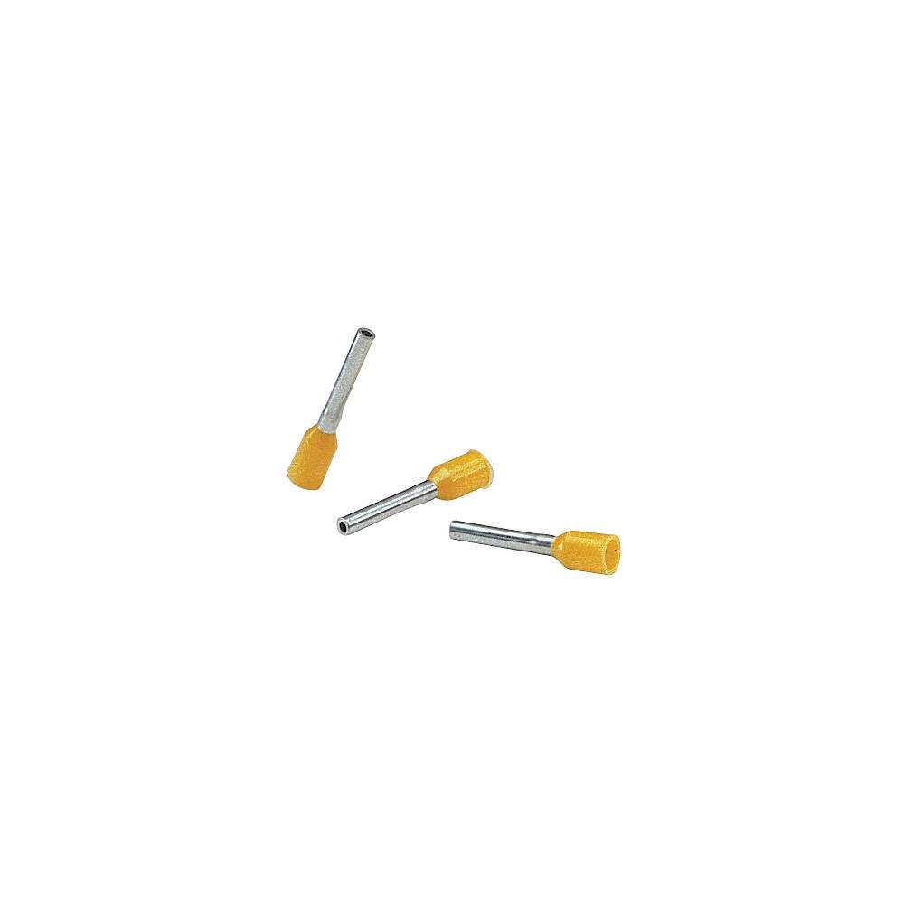 PANDUIT FSD82-18-C Ferrule,Tin,Copper,10 AWG,PK100 39AX84
