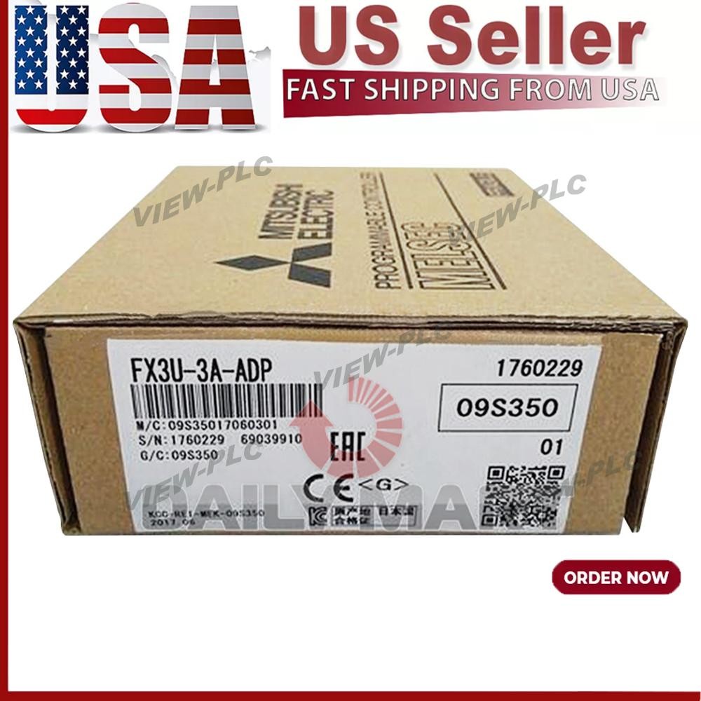 New In Box FX3U-3A-ADP FX3U3AADP PLC Module