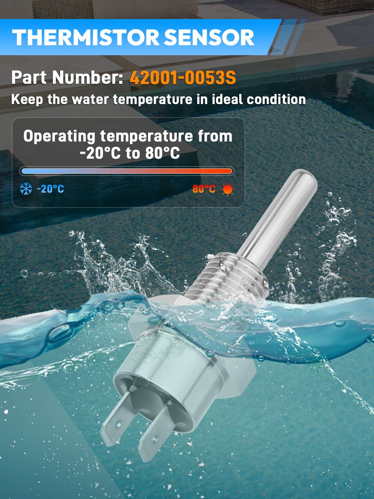 Pool Heater Repair Kit For Pentair Sta Rite Mastertemp & Max-E-Therm 42002-0024S