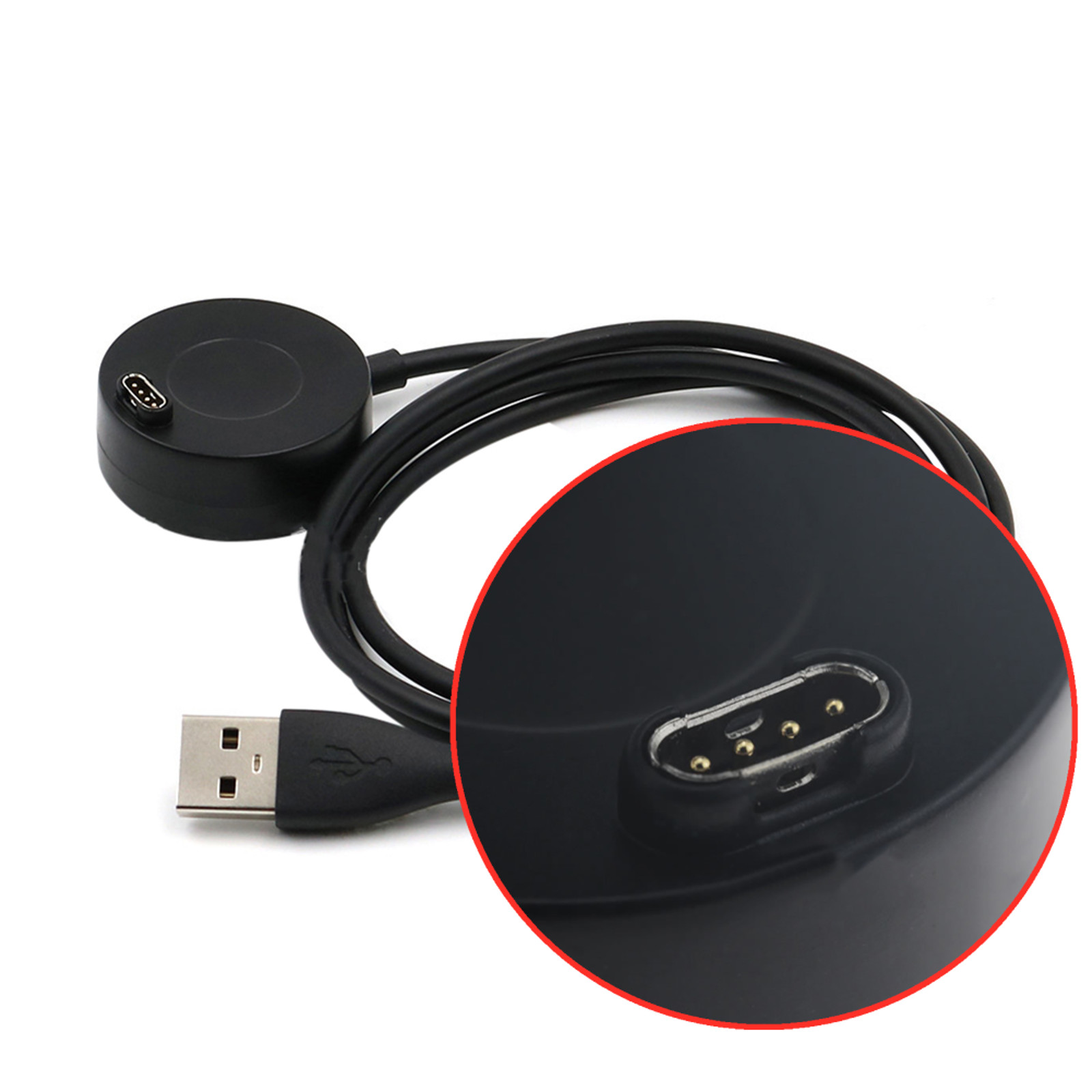 For Garmin Vivoactive 3/Fenix 5/5Plus USB Fast charge data transfer Charger Base