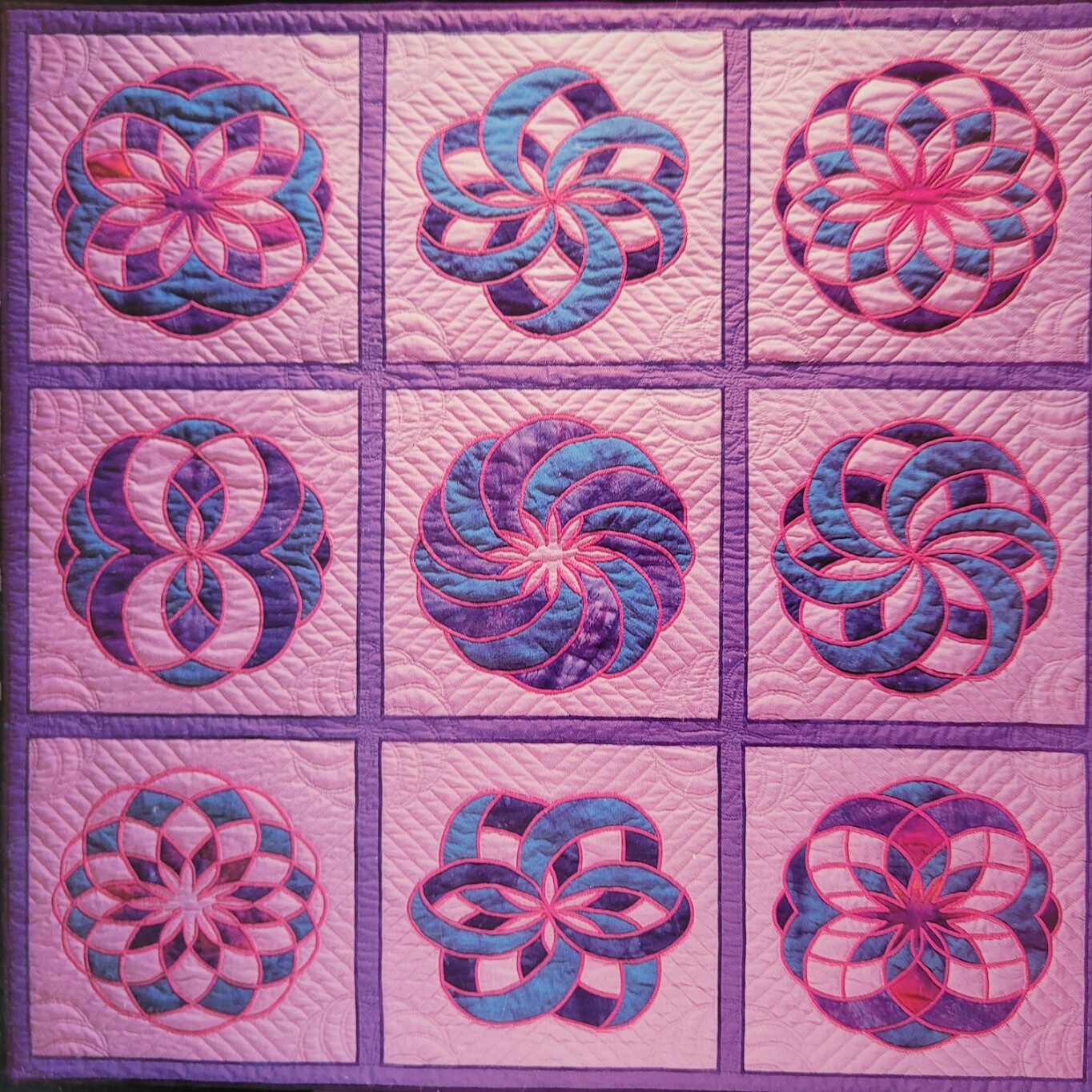 Celtic Spirals Quilt Book by Philomena Durcan