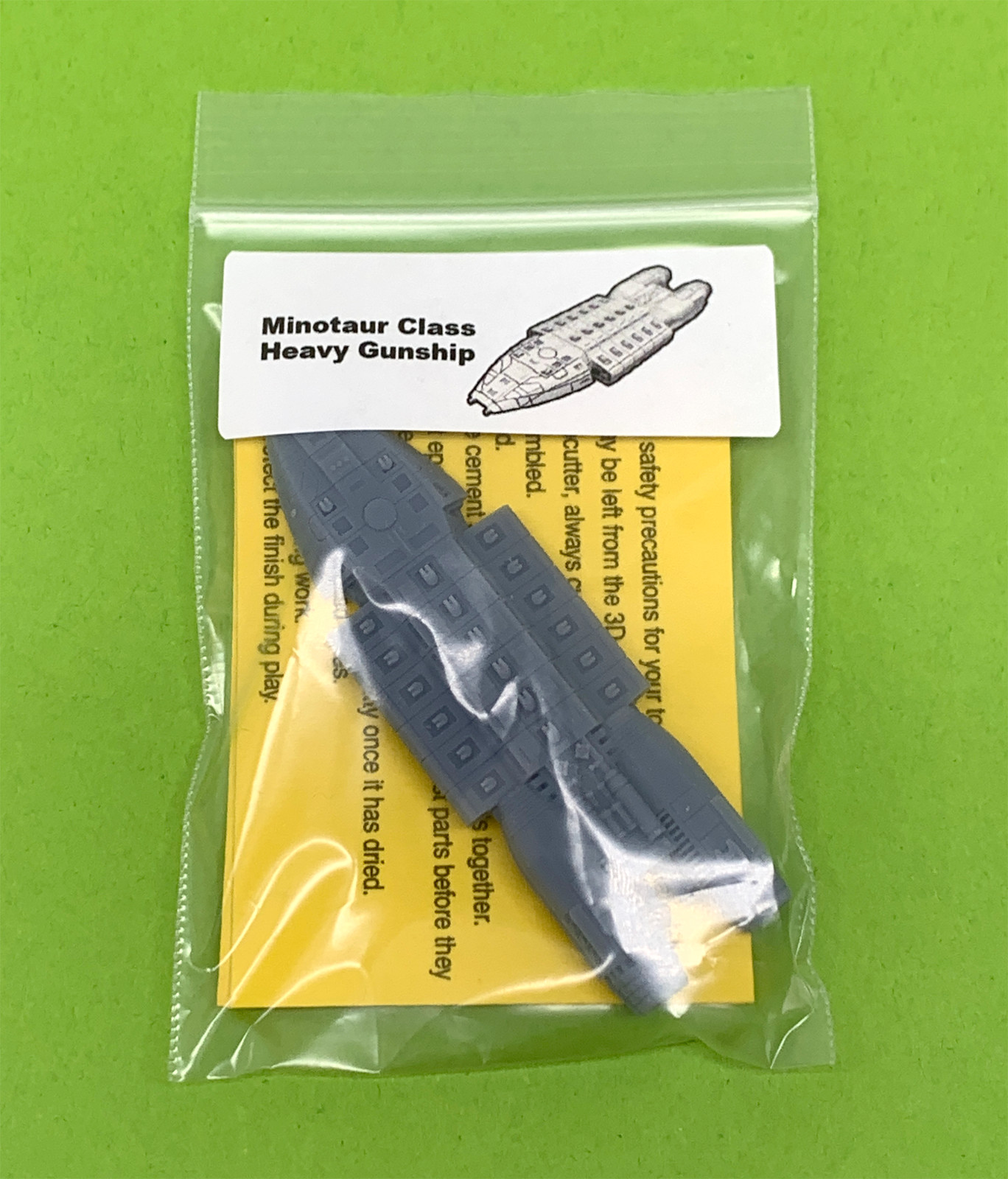 Minotaur Heavy Gunship Wargame Miniature
