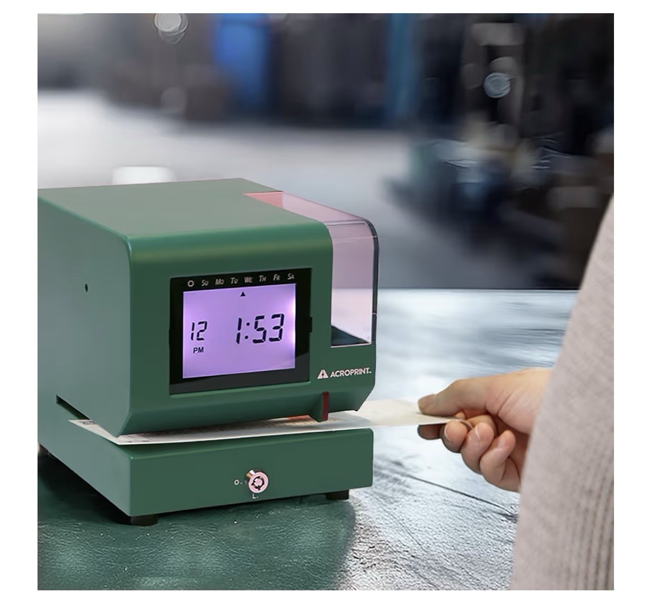 acroprint time recorder