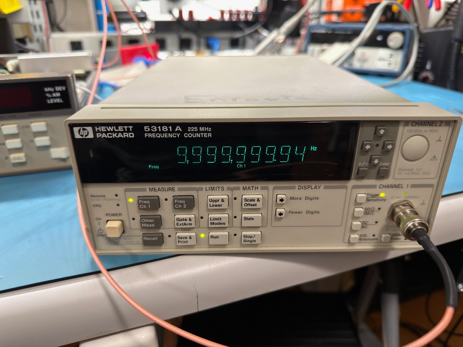 Agilent 53131A 225mhz Universal Frequency Counter