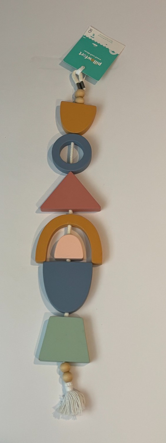 Hanging Wood Shape Kids' Wall Decor - Pillowfort™