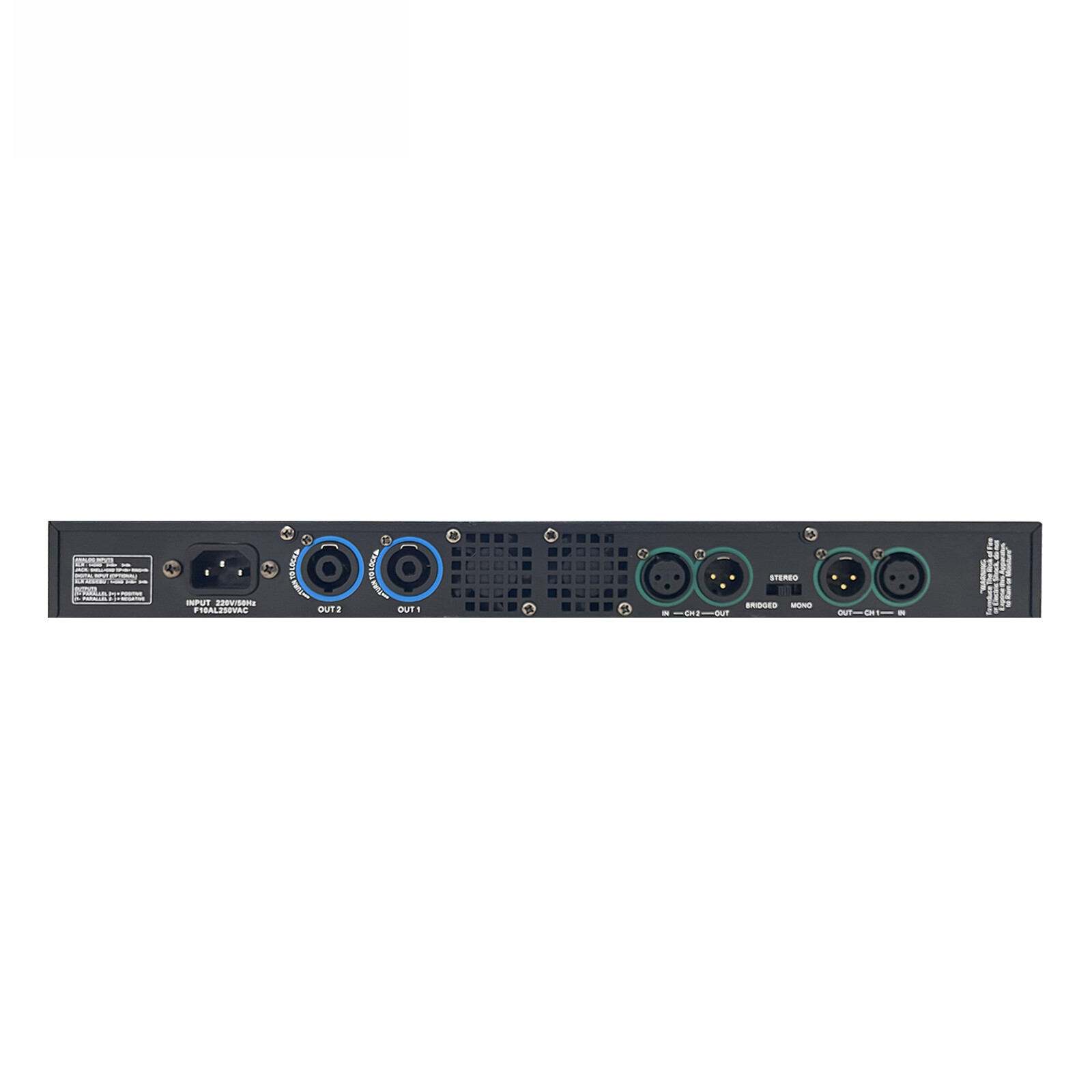 CA-450 2 Channel Digital Power Amplifier 2x900watt Class-D Bridge Function 1802G