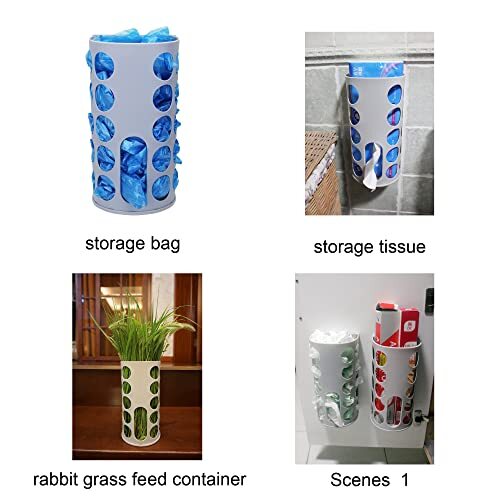Plastic Bag Holder 2sets/pack Grocery Bag Holder Good for storing plastic bag...