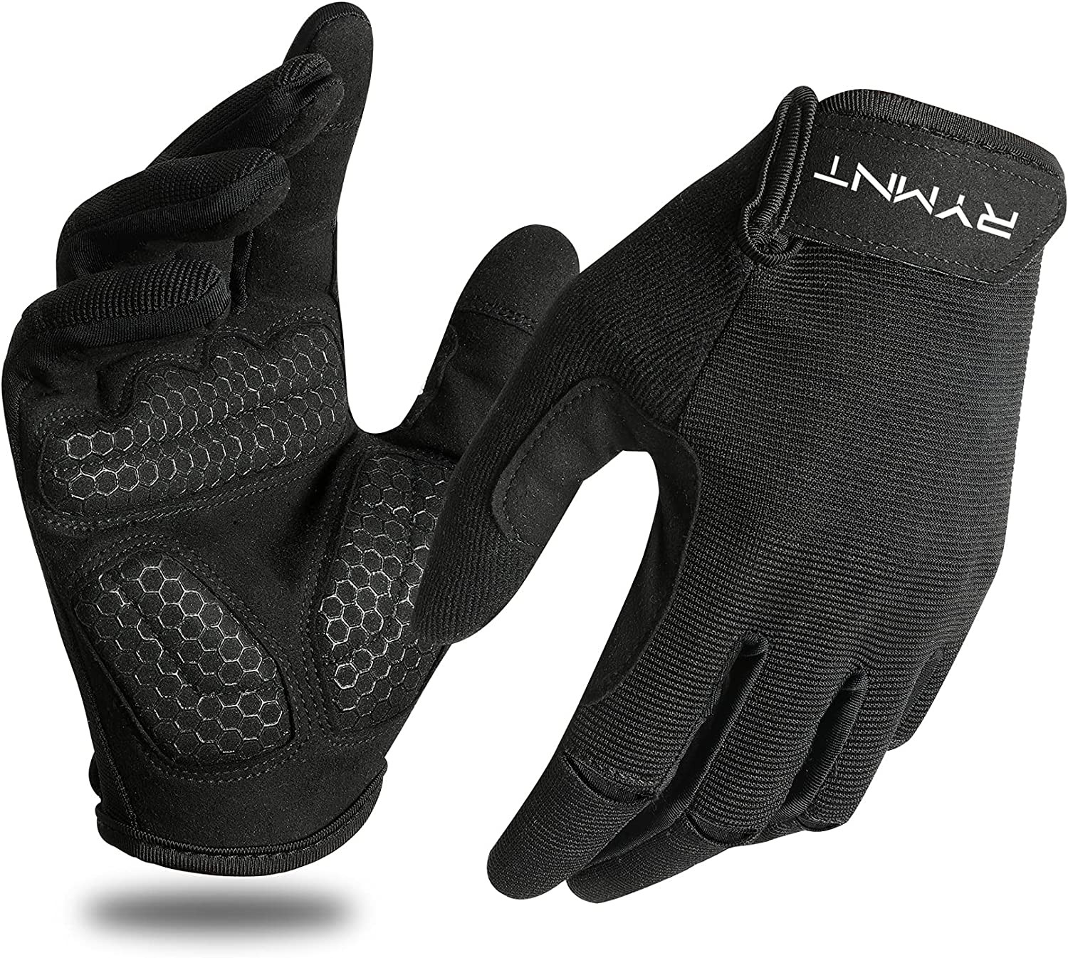 Full Fingers Workout Gloves for Women & Men - Gym Gloves with Extra Grip Foam Pa