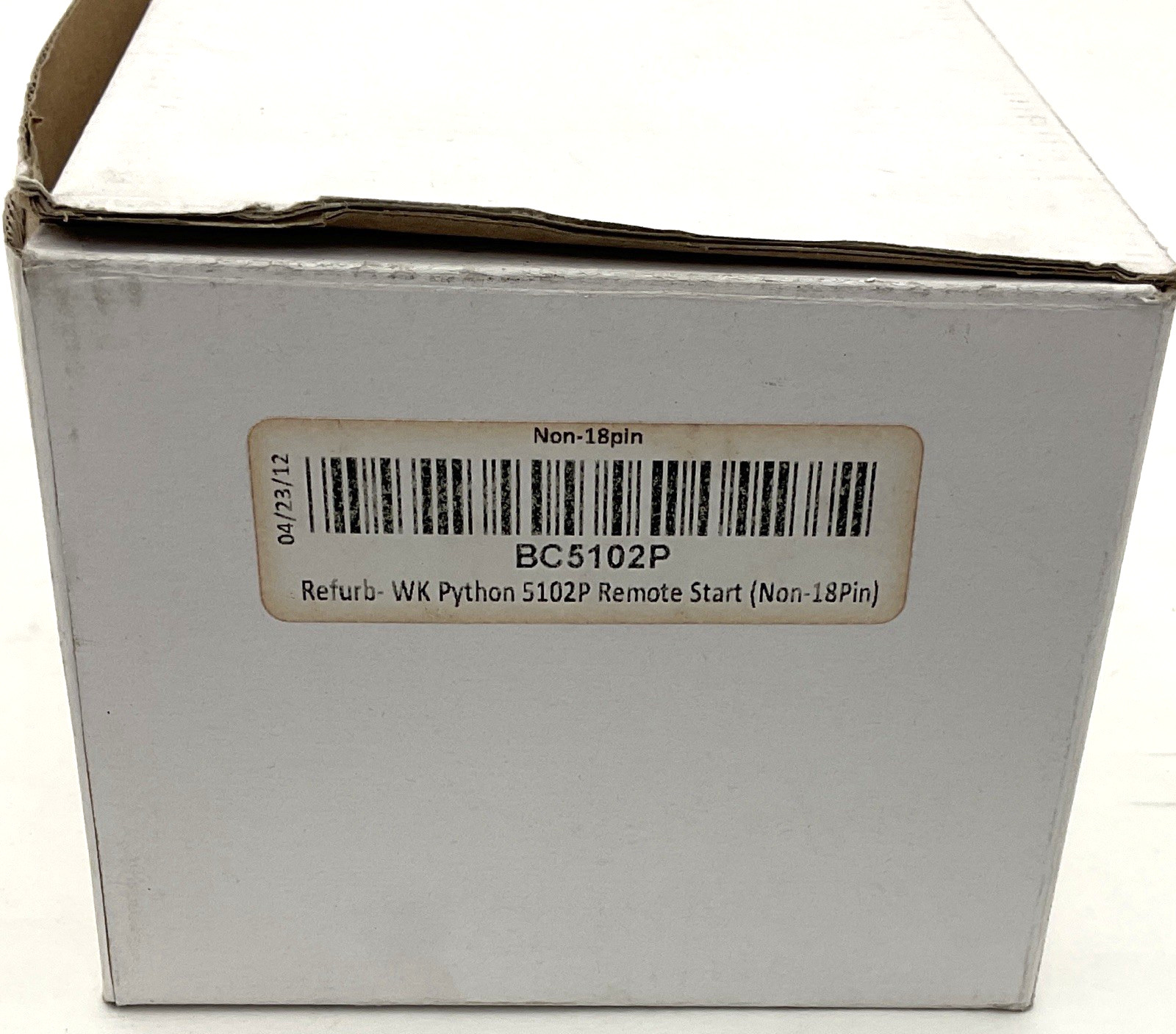 PYTHON 5102P CAR ALARM REMOTE ENGINE START REFURBISHED