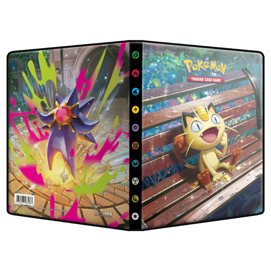 Pokemon Ultra Pro 4 Pocket Portfolio Binder Mega Evolution: Perfect Order Meowth