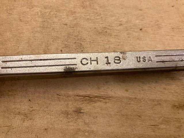 Mac Tools 9/16" Combination Wrench CH 18