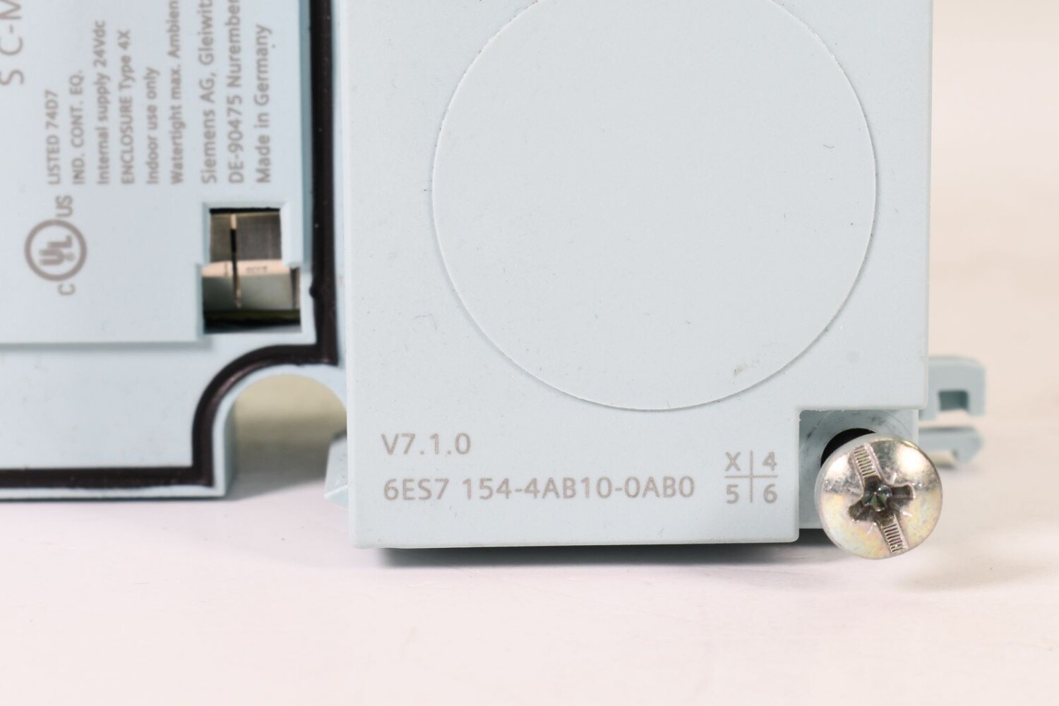 SIEMENS 6ES7154-4AB10-0AB0, IM 154-4 PN HF, Interface module, E03