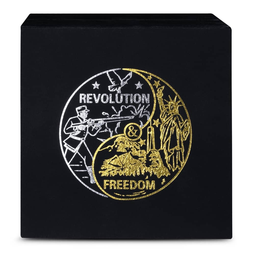 2026 2 oz Samoa Silver Filigree Spherical Revolution and Freedom Coin (Box, CoA)