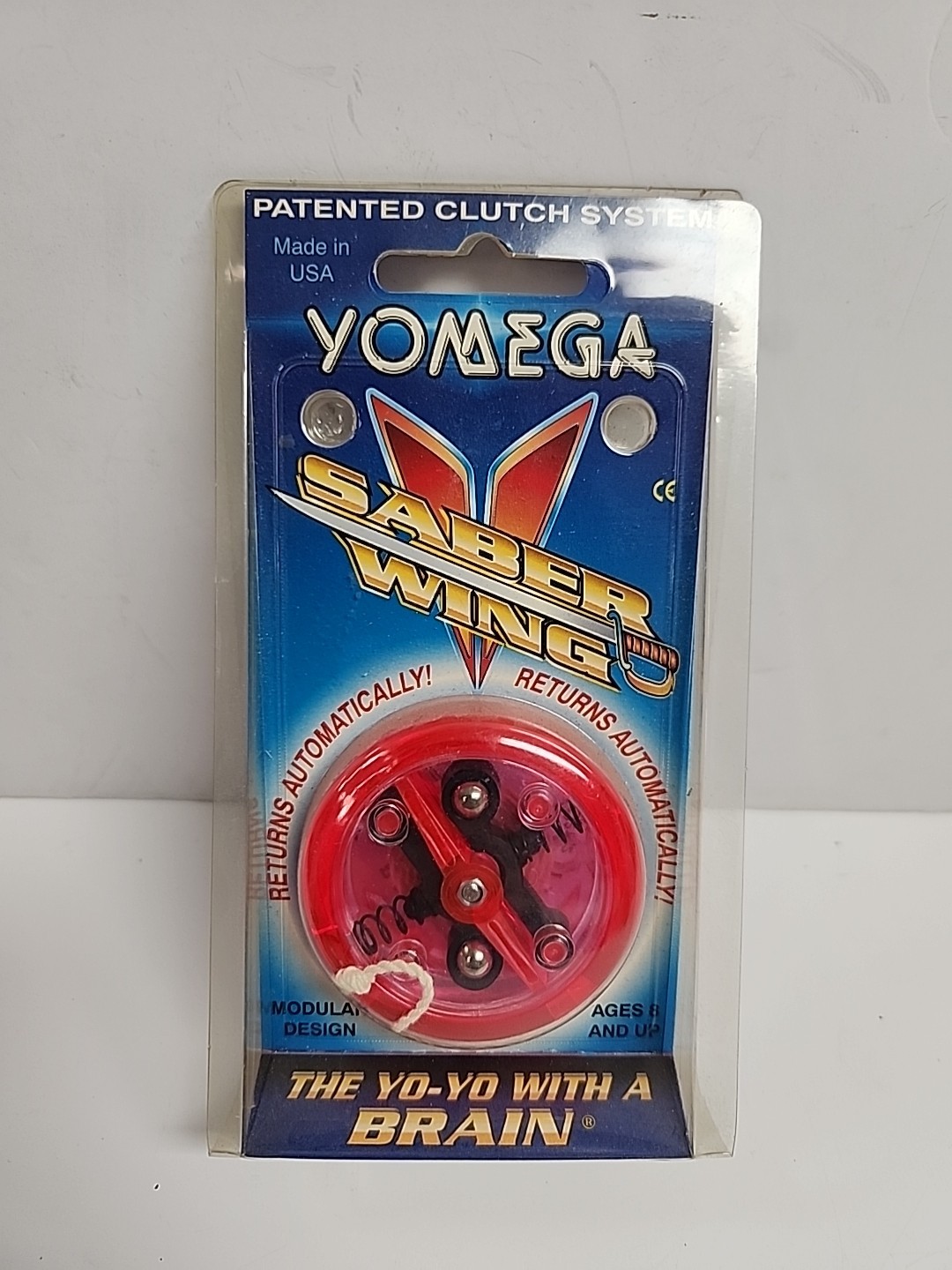 Vintage 1997 Yomega Saber Wing Fireball Yo-Yo Collectible Made In USA RED NEW