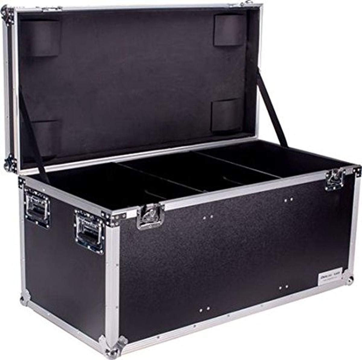 Deejay LED Flight Utility Trunk Caster Board Two Matching Black Dividers...