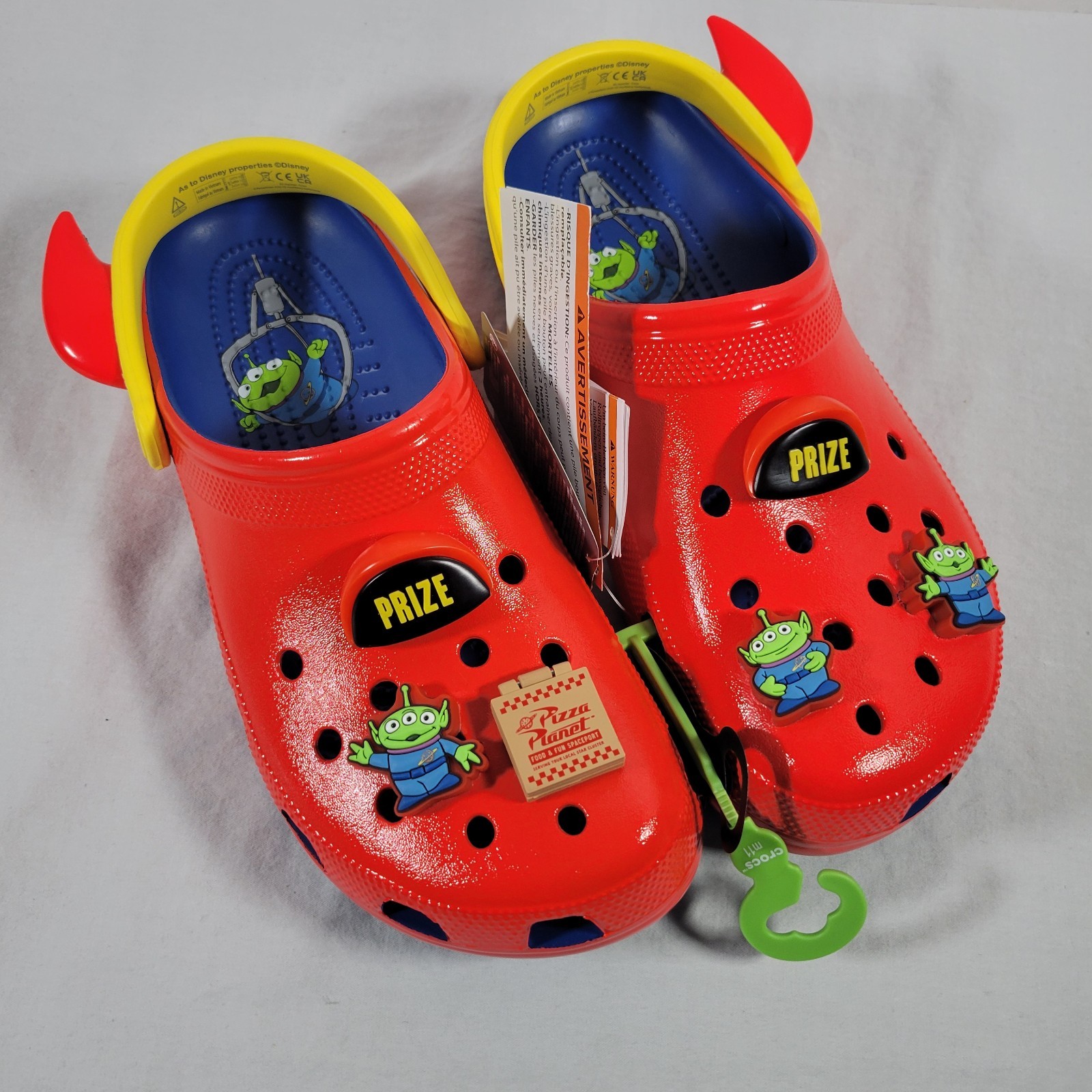 Disney Parks Toy Story Crocs Pizza Planet Light Up Size Men 11