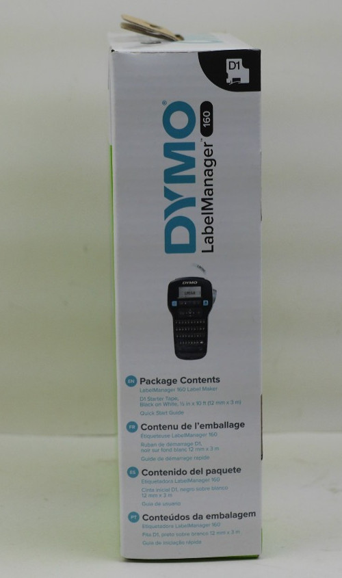 DYMO Label Manager 160 Portable Label Maker (OBRK DNT JO) LOC. BIN8