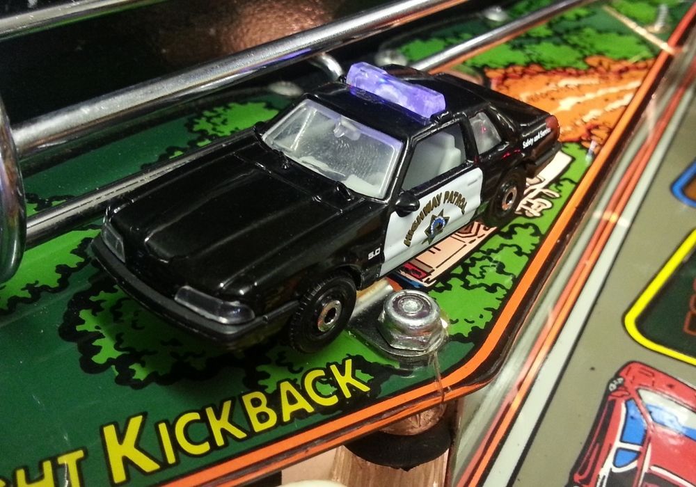 High Speed 2 HS2 Pinball Police car mod Silver