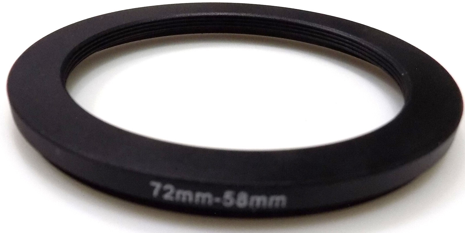72mm to 58mm Step Down Lens Filter Ring Metal DSLR SLR Digital Camera Adapter