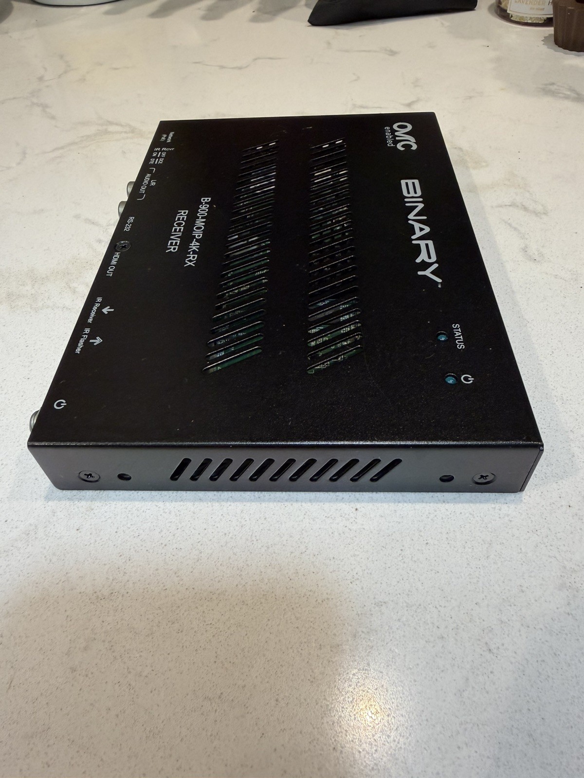 Binary MoIP B-900-MOIP-4K-RX Receiver 900 Series 4K Ultra HD