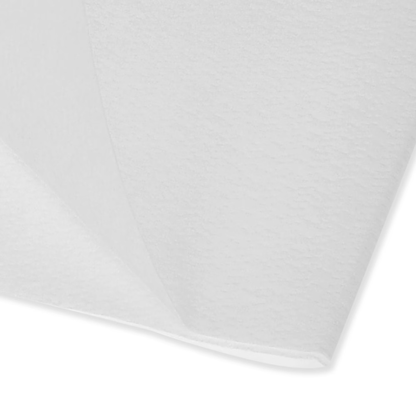 Dealmed Professional Towel, 13.5" x 18" 3-Ply White Tissue Towel, Case of 500