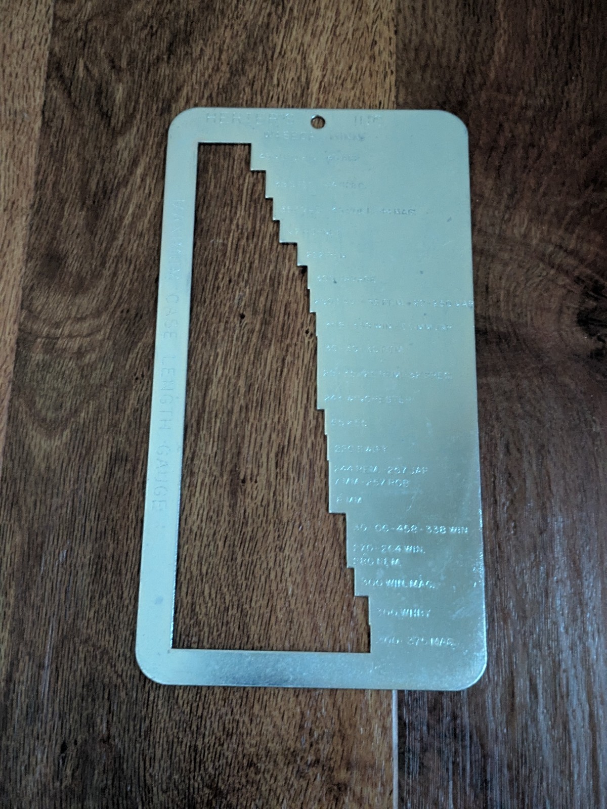 Herter's Cartridge Gauge, Ammo Reloading Case Length Gage