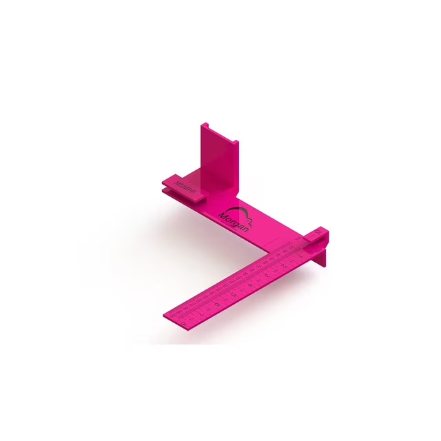 Kiwi Vision® Morgan Square Pink 8-inch, Plastic