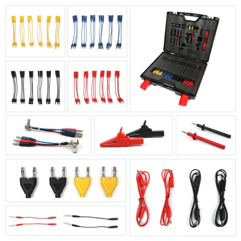 New92PCS Test LeadKit Banana Plug ToTest HookCable Replaceable Multimeter Probe