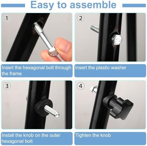 4 Sets Rollator Walker Replacement Knobs, Universal Replacement Arm Adjustment K