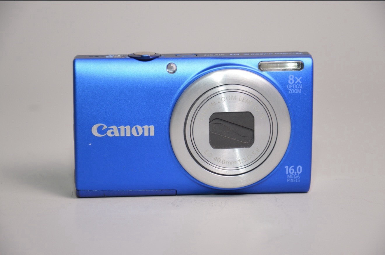 Canon PowerShot A4000 IS HD 16.0MP 8x Digital Camera - Blue