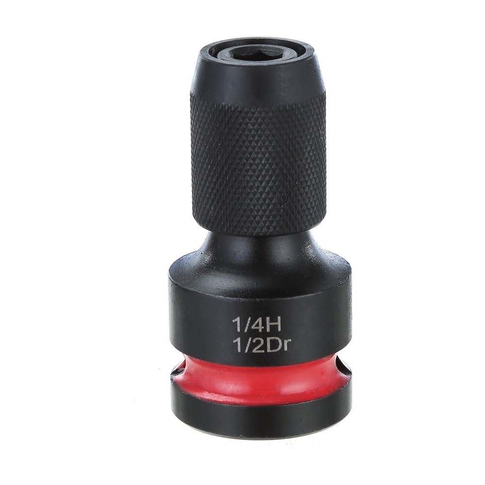 1/2 Inch to 1/4 Inch Quick Release Impact Adapter Socket Set Tool