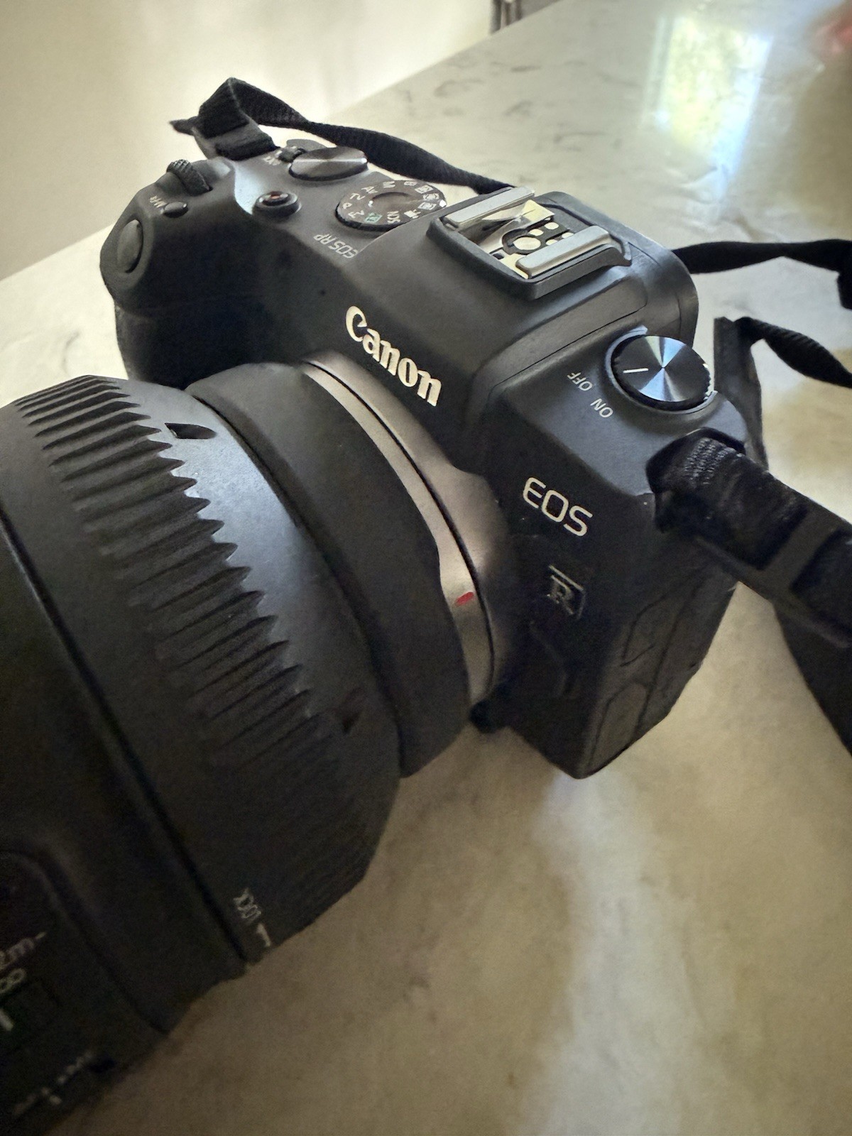 Canon EOS RP Camera Accessory Bundle w/ Lens, Strap, Charger & Memory Card