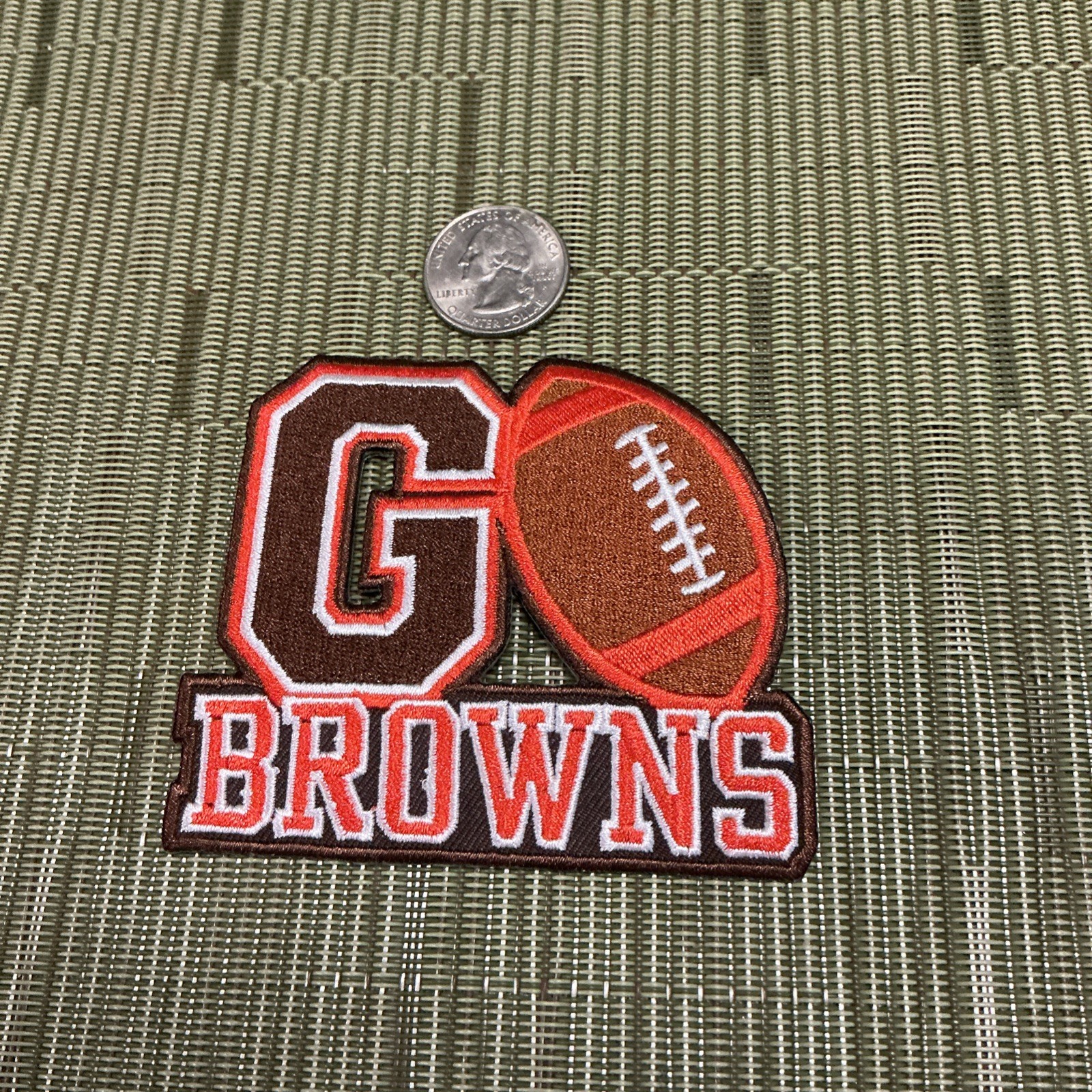 Cleveland browns 🌟🌟 Iron On Patch